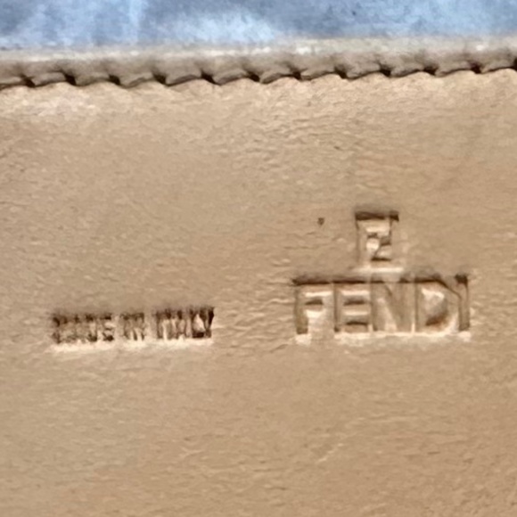 Fendi Zucchino Canvas Brown Wallet Long - Picture 10 of 11